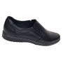Pantofi barbati negri casual din piele naturala fara siret - De Suceava SP217ELN